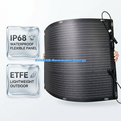 Pannello Solare Flessibile ETFE Leggero da 100W per Camper e Avventure all'Aperto