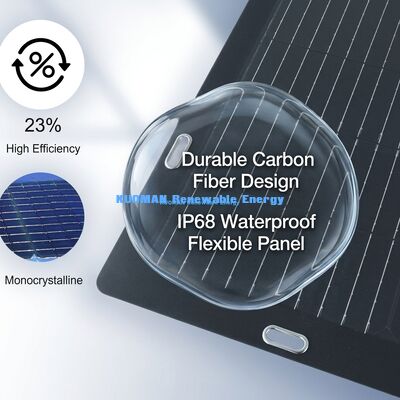 Pannello Solare Flessibile ETFE Leggero da 100W per Camper e Avventure all'Aperto
