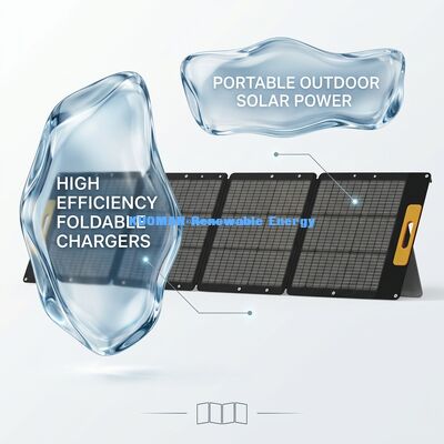 200W IP68 impermeabile a 360° pannello solare flessibile portatile pieghevole per il rifornimento di energia di emergenza