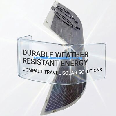 Pannello Solare Flessibile Bifacciale Pieghevole a 360 Gradi 200W Impermeabile IP68 con Fibra di Carbonio