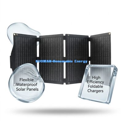 40W Caricabatterie Solare Ultra-Leggero Resistente alle intemperie con Celle IBC ad Alta Efficienza
