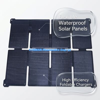 Caricabatterie solare pieghevole da 100 W con tecnologia solare IBC per telefoni e laptop