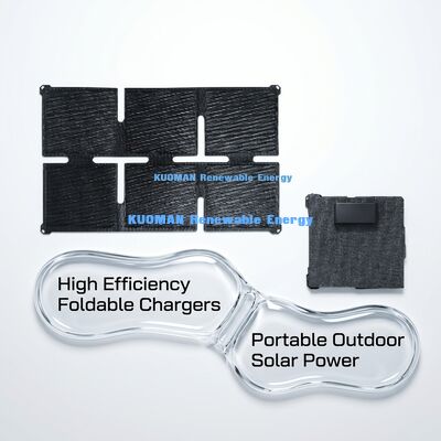 Pannello solare ETFE da 30 W con efficienza del 25%, design resistente alle intemperie e pieghevole per uso esterno