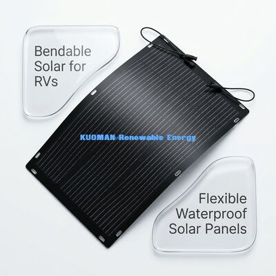 Pannello Solare Flessibile ETFE Leggero da 100W per Camper e Avventure all'Aperto