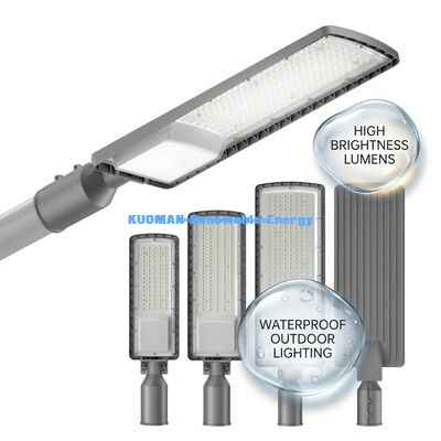 50W-200W Solar LED Street Light Outdoor IP66 impermeabile con 50000 ore di durata per parcheggi e autostrade