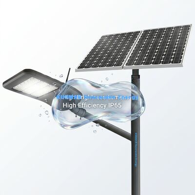 Smart Solar Street Light con IoT 4G, gestione centralizzata e resistenza all'acqua IP66 per le città intelligenti
