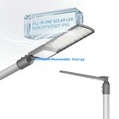 50W-200W Solar LED Street Light Outdoor IP66 impermeabile con 50000 ore di durata per parcheggi e autostrade