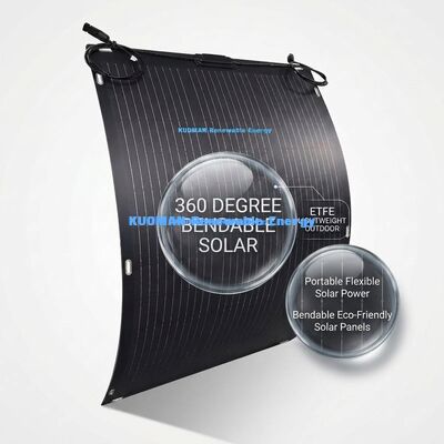 Alto rendimento 360° pieghevole IP68 impermeabile pannello solare flessibile con un'efficienza del 24,20%