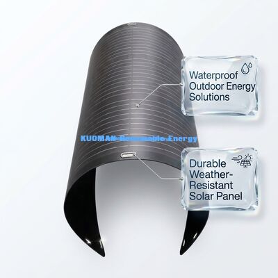 Pannello solare flessibile pieghevole da 100 Watt a 360 gradi, impermeabile IP68, per barca, yacht, tetto, tenda, auto