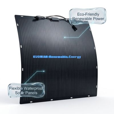 Pannello Solare Flessibile Bifacciale da 200W - Pannello Solare in Silicio Policristallino per Energia Pulita Rinnovabile