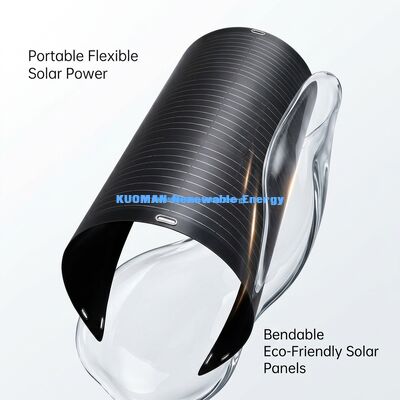 Pannello solare flessibile pieghevole da 100 Watt a 360 gradi, impermeabile IP68, per barca, yacht, tetto, tenda, auto