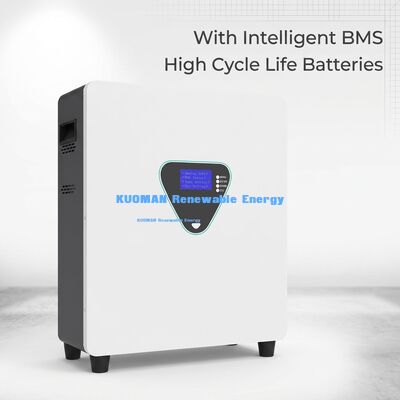 Batteria LiFePO4 da Parete con 6000 Cicli e 48V 200Ah per Accumulo Domestico e Sistemi Solari Ibridi