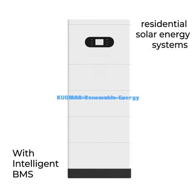 KM POWER Batteria All-In-One LiFePO4 51.2V 400Ah Modulare e Scalabile per Accumulo di Energia Domestica con 6000 Cicli