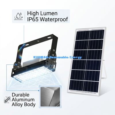 Lampione solare a LED IP65 impermeabile ad alto rendimento luminoso con opzione telecomando per uso industriale