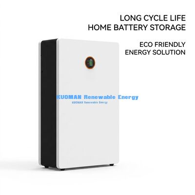 Sistema di accumulo domestico super sottile da 10 kWh con BMS intelligente per energia solare