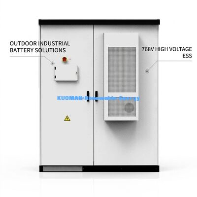 215 KWh 768 V Sistema commerciale di accumulo di energia con 10.000 cicli per edifici per uffici