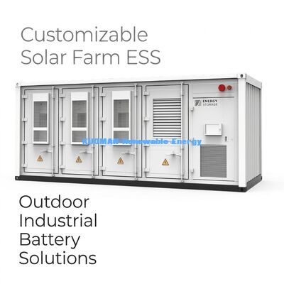 215 kWh ESS Commerciale con Batteria LiFePO4 e 10.000 Cicli per Accumulo Energetico Industriale