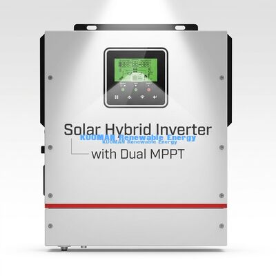 Invertitore solare off-grid con caricabatterie solare MPPT, uscita di onde sine pure e controllo dell'app per il backup domestico