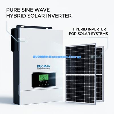 Inverter per energia off-grid da 24V con caricatore solare MPPT da 80A, controllo tramite app e uscita a onda sinusoidale pura per sistemi solari domestici