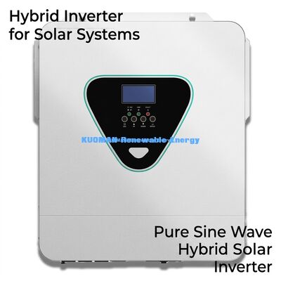 Invertitore solare ibrido affidabile da 11 kW con uscita di onde sinusoide pure e doppio MPPT per l'alimentazione di riserva