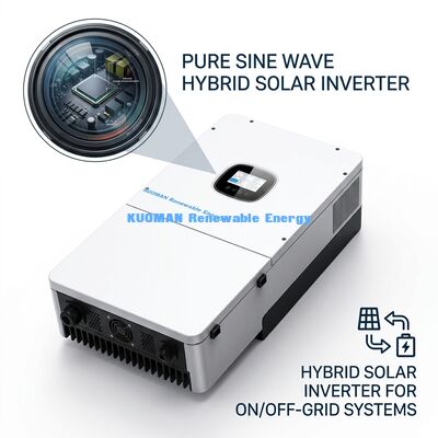 Invertitore ibrido a 3 fasi intelligente con classificazione IP65 e garanzia di 5 anni per una gestione affidabile dell'energia