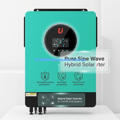 Invertitore solare ibrido da 10 kW con efficienza del 98% e tripla protezione per uso domestico e commerciale
