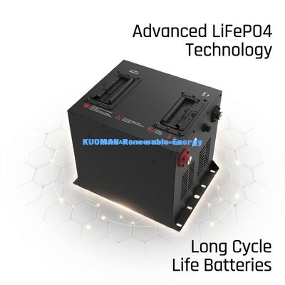 Batteria per carrello da golf LiFePO4 da 36V con 8000 cicli, capacità 50Ah-150Ah e dimensioni compatte 385*338*245mm