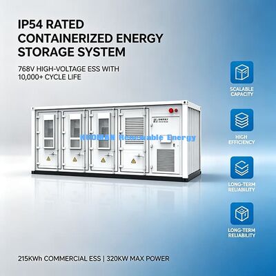 Sulla rete e fuori dalla rete contenitori di stoccaggio dell'energia.