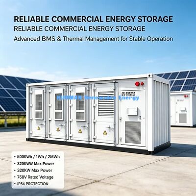 Contenitore ESS da 500 kWh/1 MWh/2 MWh | Stoccaggio di energia al litio a ciclo lungo per progetti solari