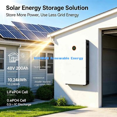 48V 300Ah LiFePO4 Home Battery con monitoraggio in tempo reale e 8000 cicli