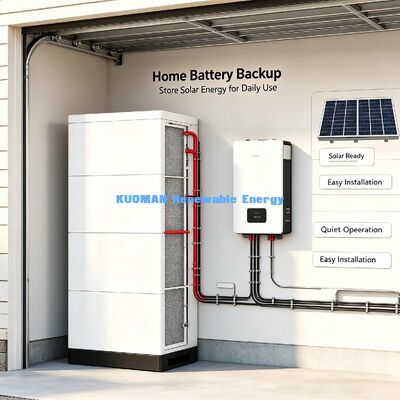 Garanzia di 10 anni Batteria LiFePO4 di 48V espandibile per riserva di energia solare residenziale