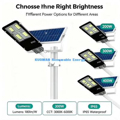 200 300 W CCC C-Tick EMC Certificata Lampione Solare Split Approvato per Esportazione Globale