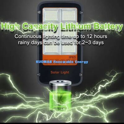 Dimmable Solar Street Light Energy Saving Mode via 2.4G Wireless Remote