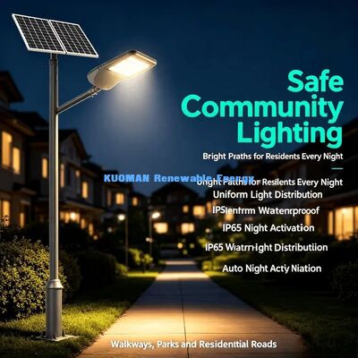 Progetto municipale Split Solar Street Light Factory Lampada a LED a alimentazione diretta