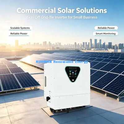 98% Alta efficienza 6KW inverter solare ibrido 50-450VDC Input PV IP65