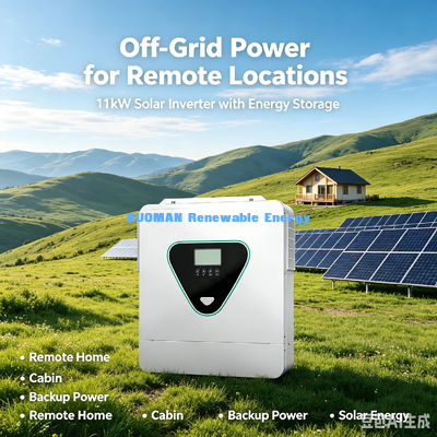 Inverter solare off-grid da 48V da 11KW con protezione completa da sovraccarico, sovratensione e cortocircuito