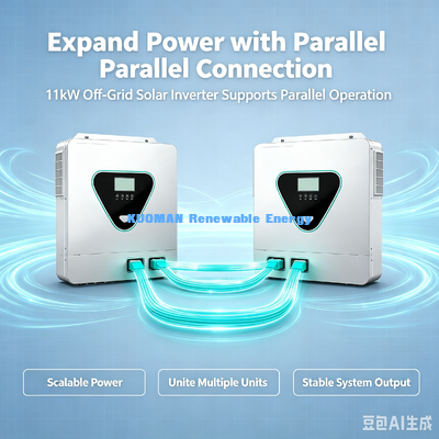 Inverter solare off-grid da 48V da 11KW con protezione completa da sovraccarico, sovratensione e cortocircuito