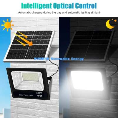 50W-2000W Adjustable Solar Flood Light Outdoor Motion Optional Wall Lamp