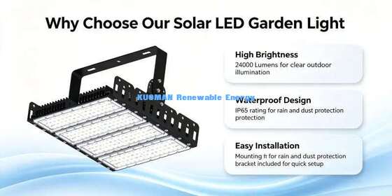 Lampione LED solare diviso da 200W IP65 impermeabile per parcheggio esterno, stadio, luce modulare