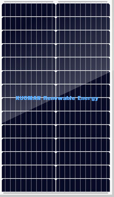 50W pannello solare monocristallino 12V caricabatterie modulo fotovoltaico ad alta efficienza 182mm