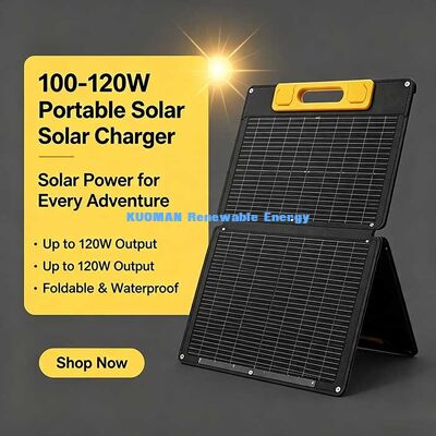 20W pannello portatile pieghevole di caricabatterie solare, energia solare monocristallina ad alta efficienza per il campeggio Van-Life