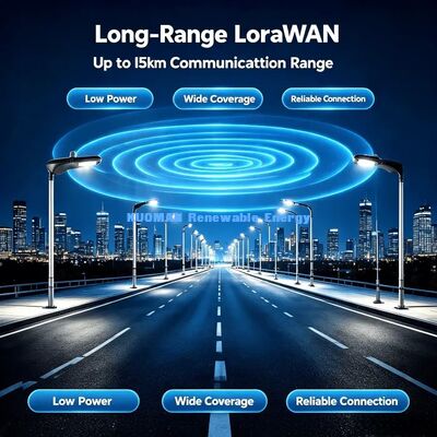 Sistema Professionale di Illuminazione Stradale Intelligente, Fornitore Completo di Soluzioni LoRaWAN Terminale-Gateway-Cloud