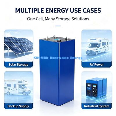 Cella prismatica LiFePO4 CATL da 3,2V 280Ah, cella agli ioni di litio a lunga durata per accumulo solare off-grid e alimentazione di backup