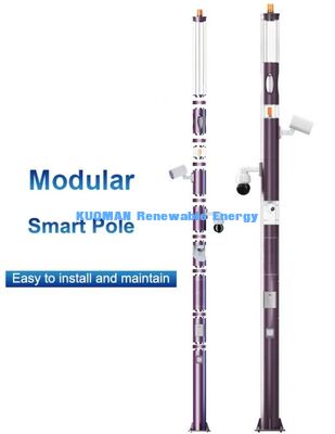 Smart Street Light Pole con gestione remota e piattaforma cloud